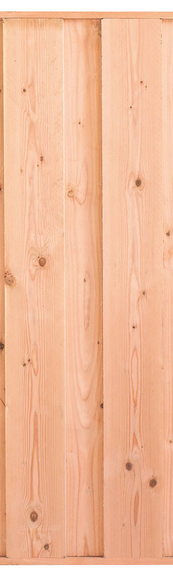 Tuinscherm Saarland, douglas, RVS-geschroefd, 11-planks 180 x 180 cm