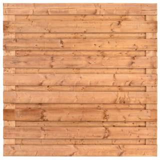 Tuinscherm Zagora, Red Class Wood geïmpregneerd ME vuren, RVS-geschroefd, 21-planks (19+2) 180 x 180 cm — 2