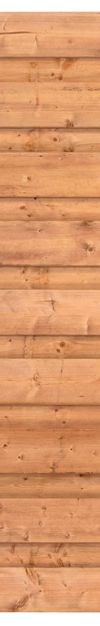 Tuinscherm Zagora, Red Class Wood geïmpregneerd ME vuren, RVS-geschroefd, 21-planks (19+2) 180 x 180 cm — 2