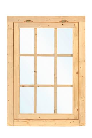 Uitzetraam enkel W1 vuren 85 x 120,5 cm — 2