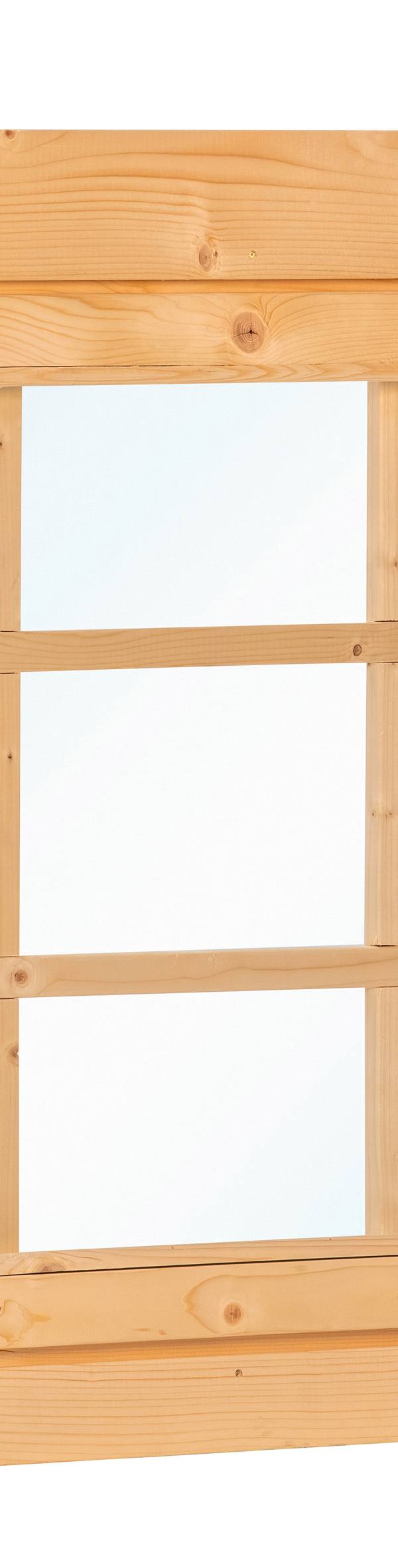 Uitzetraam enkel W2 vuren 119,5 x 87 cm