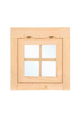 Uitzetraam enkel W4 vuren 57 x 57 cm — 2