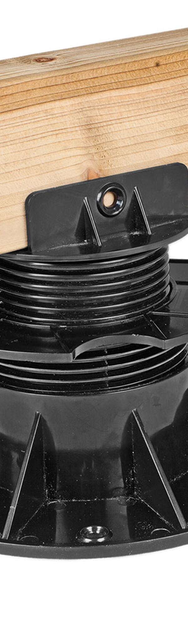 Verstelbare kunststof vloerdrager Pedestal-1 instelbaar 3-6 cm