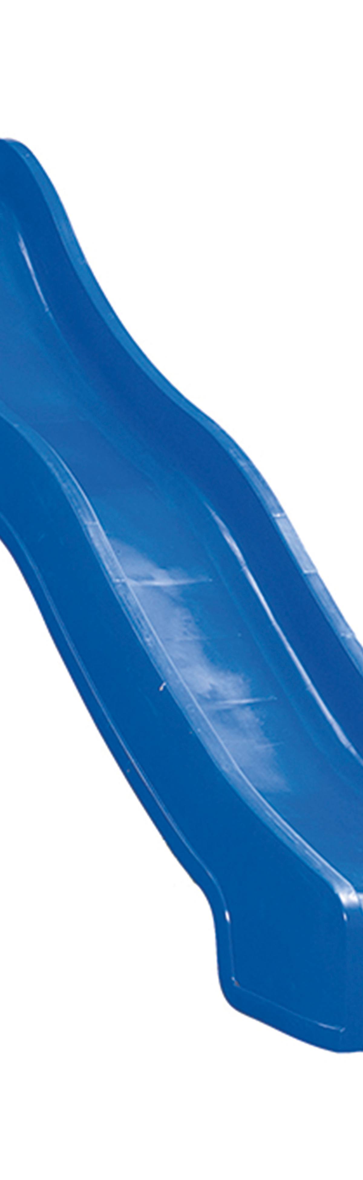 Waveglijbaan kunststof 220 cm Blauw