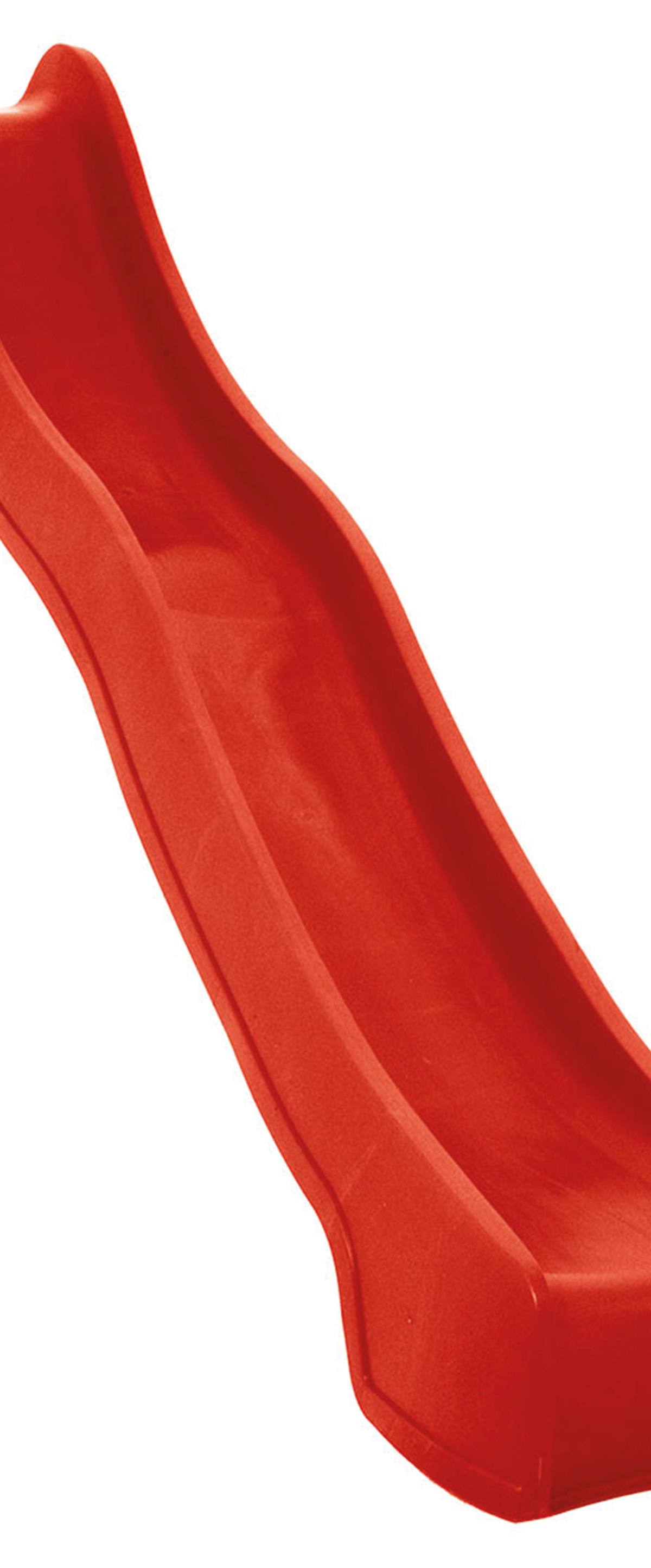 Waveglijbaan kunststof 300 cm Rood