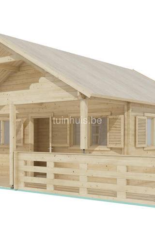 Chalet Asva 36m2 6x6m 44mm — 3