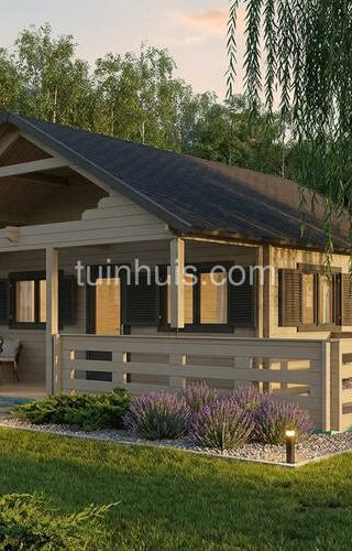 Chalet Asva 36m2 6x6m 44mm — 1