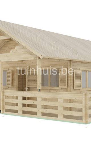 Weekend Chalet Asva 68mm 6x8m 48m2 — 2