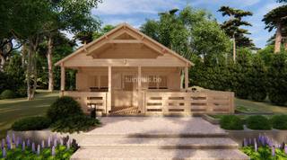 Chalet Asva 48m2 6x8m 44mm — 4