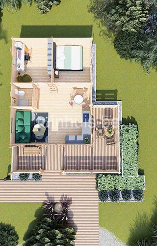 Chalet Asva 48m2 6x8m 44mm — afbeelding 5