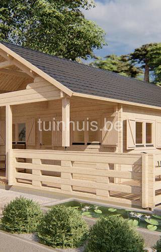 Weekend Chalet Asva 68mm 6x8m 48m2 — 1