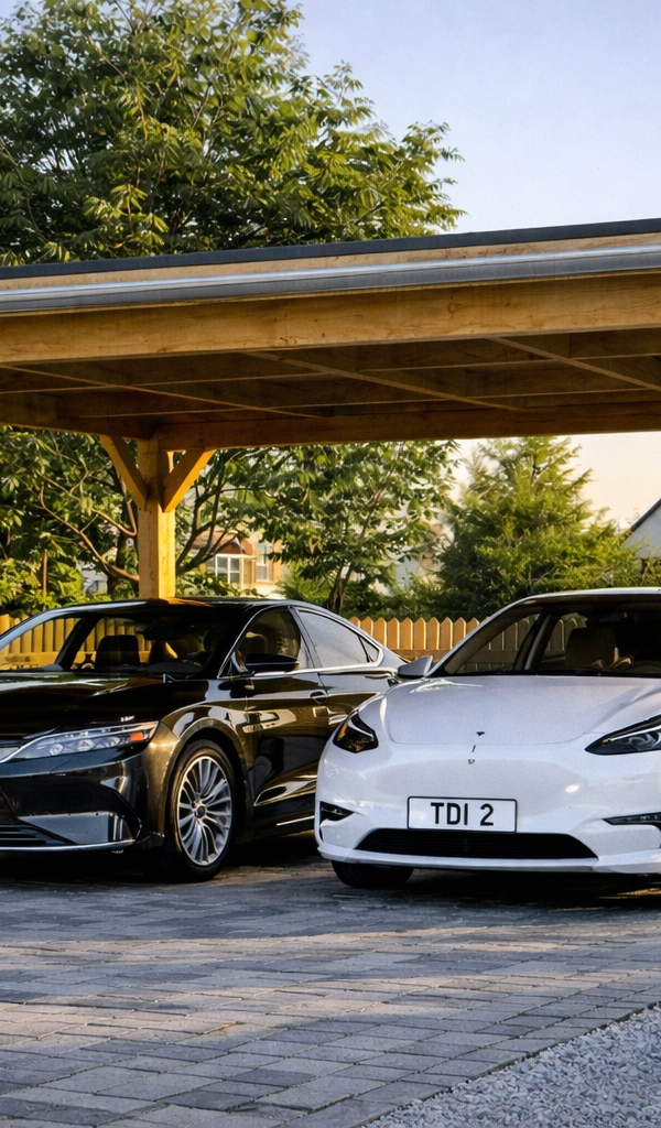 Zonnepanelen pakket (15) t.b.v dubbele carport